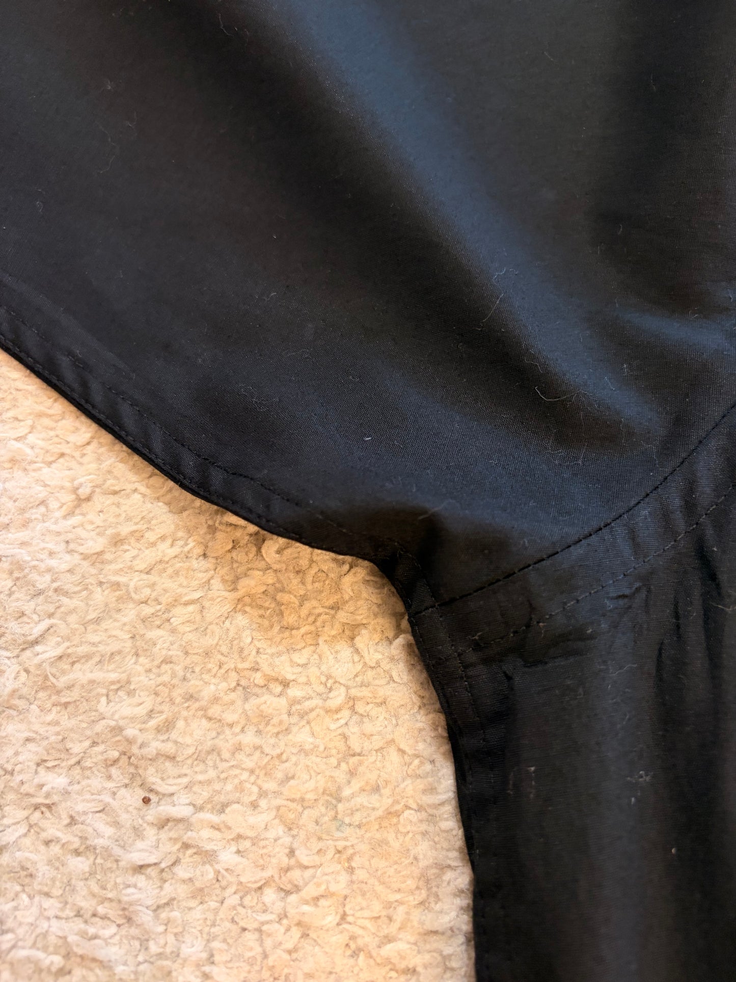 Chemise Pierre Cardin Manches Longues Noire – Taille L