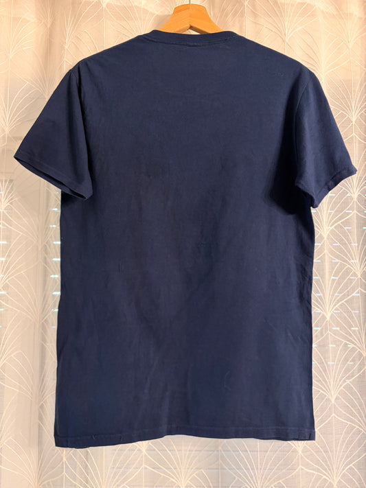 T-shirt Disney Mickey & Friends Bleu Marine Motifs Néon – Taille S | Seconde Main