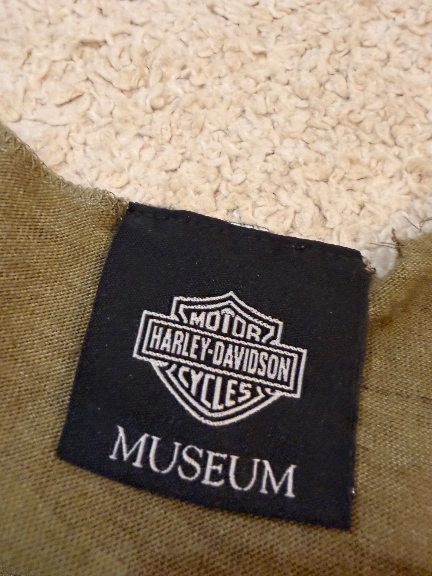 Débardeur Harley-Davidson Museum Camouflage Kaki/Orange – Femme – Taille S