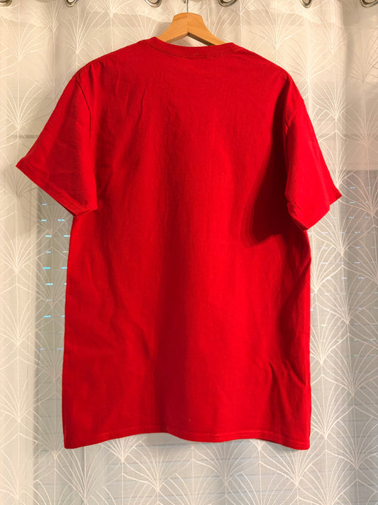 T-shirt Vintage Disney x NFL Washington Redskins Rouge – Taille L