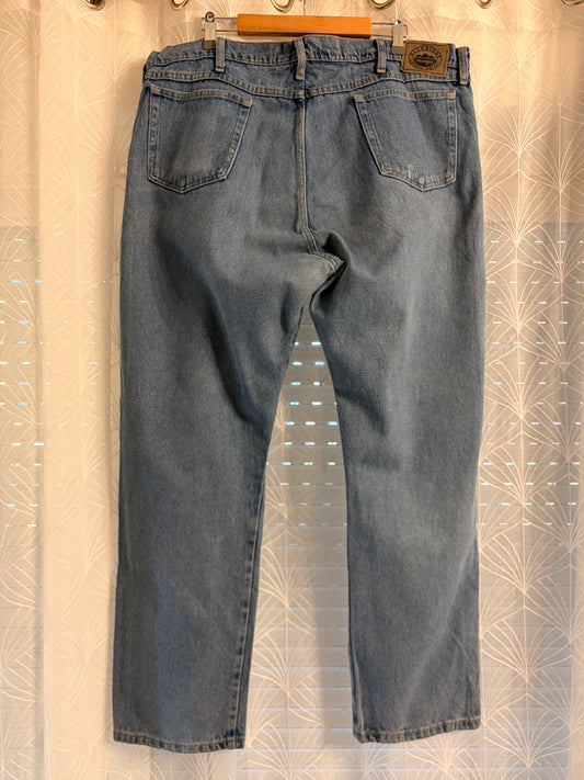Jean Wrangler Blue Ridge Bleu Clair Straight Fit 100% Coton – Taille W42 L32 | Seconde Main