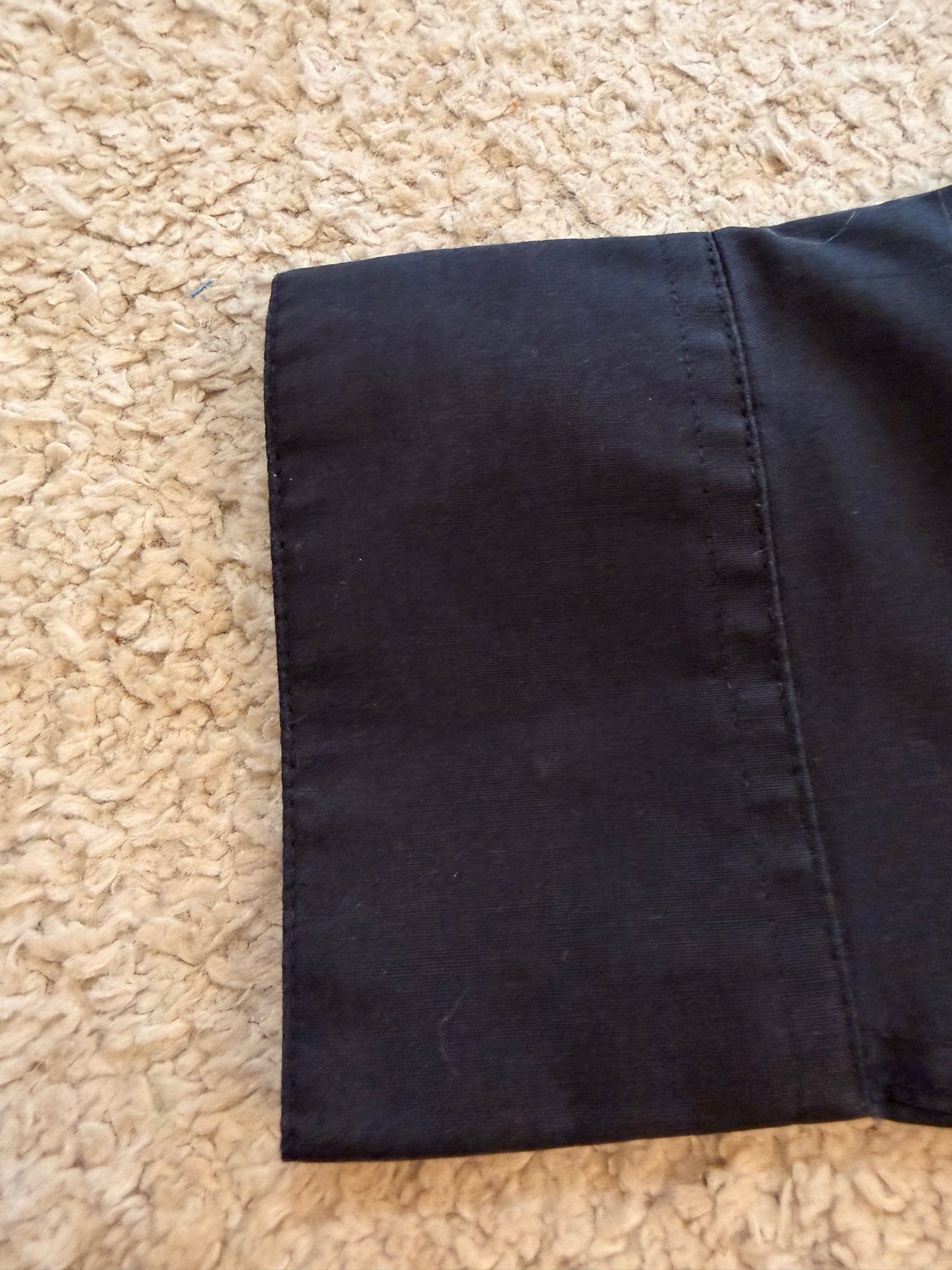 Chemise Pierre Cardin Manches Longues Noire – Taille L (16-16½)