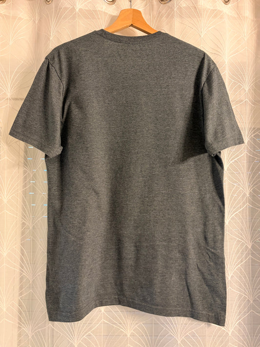 T-shirt Disney Mickey Mouse « Classic » Gris Anthracite Vintage – Taille M