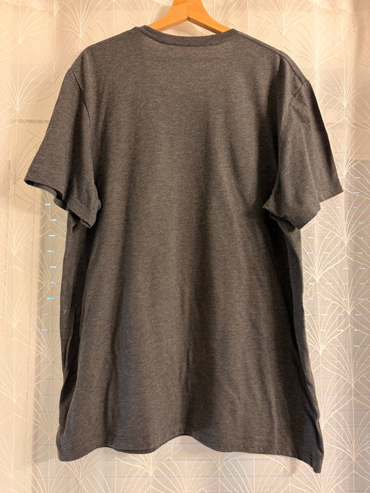 T-shirt Disney x Old Navy Mickey Mouse Gris Anthracite Chiné Coton/Polyester – Taille XL | Seconde Main