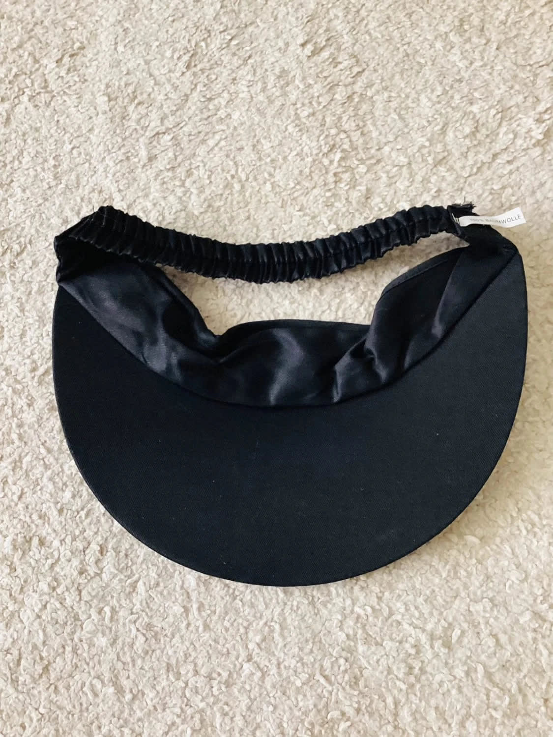 Visière Femme Noire