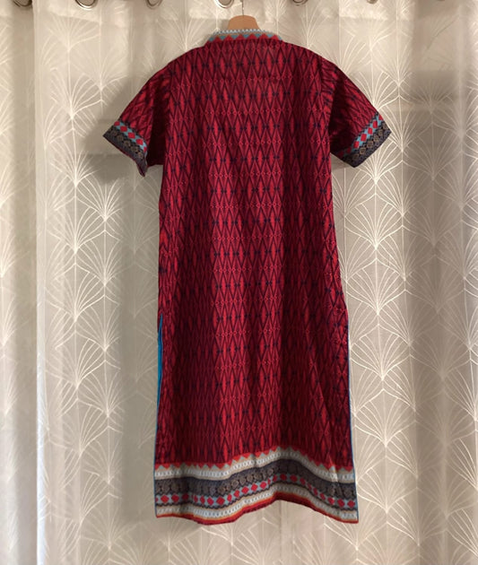 Robe Rouge & Marine - Taille XS