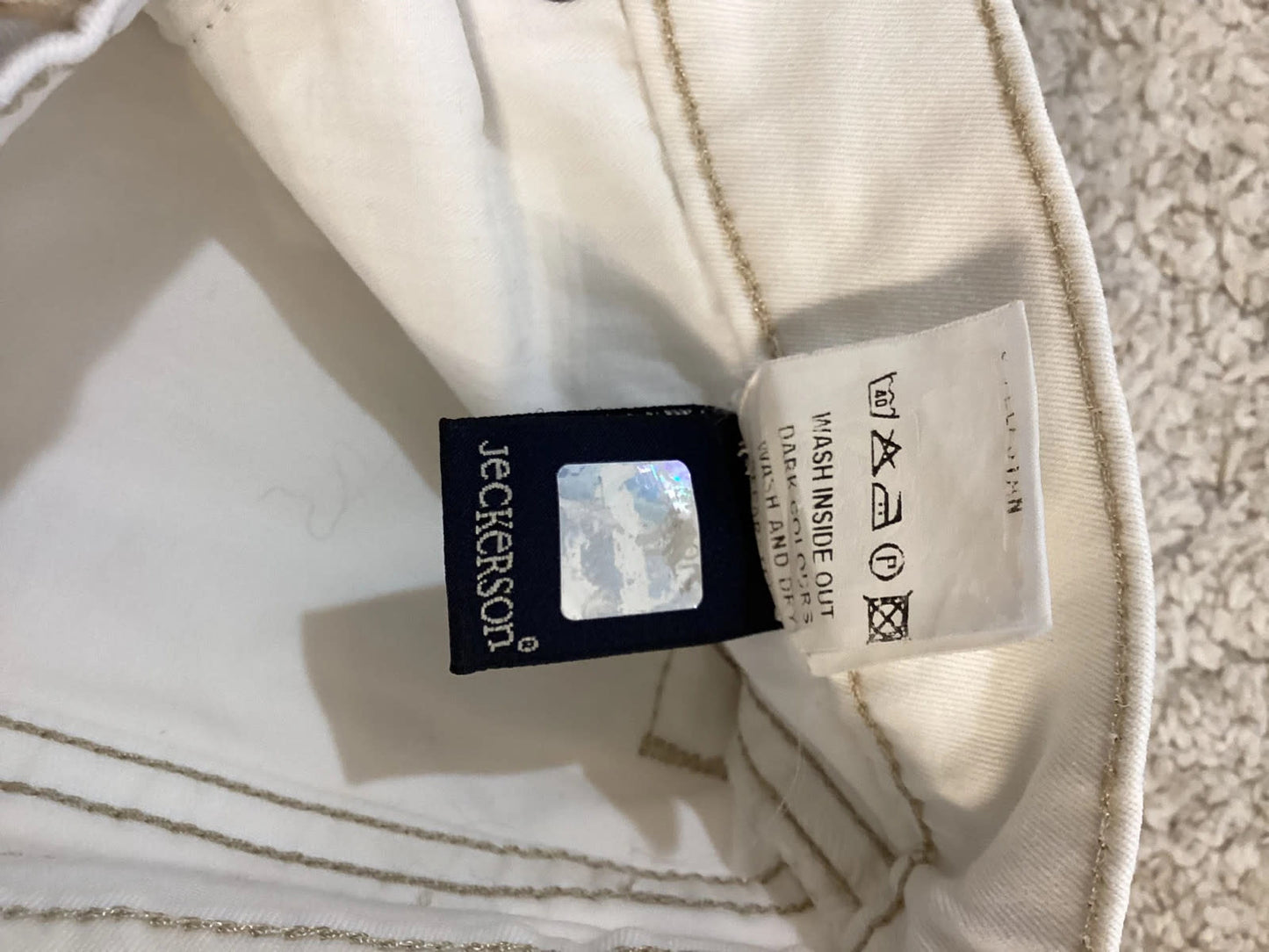 Jeans Jeckerson Blanc - Taille W26