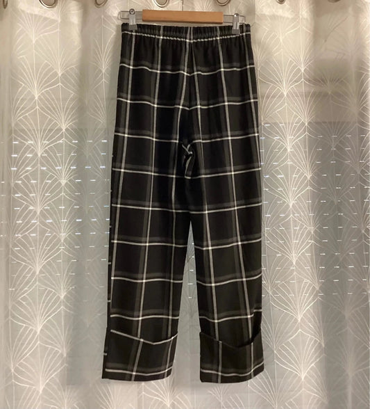 Pantalón Zara XS Negro y Gris