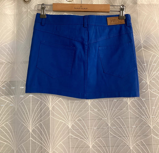 Jupe Floreiza Bleue - Taille IT40