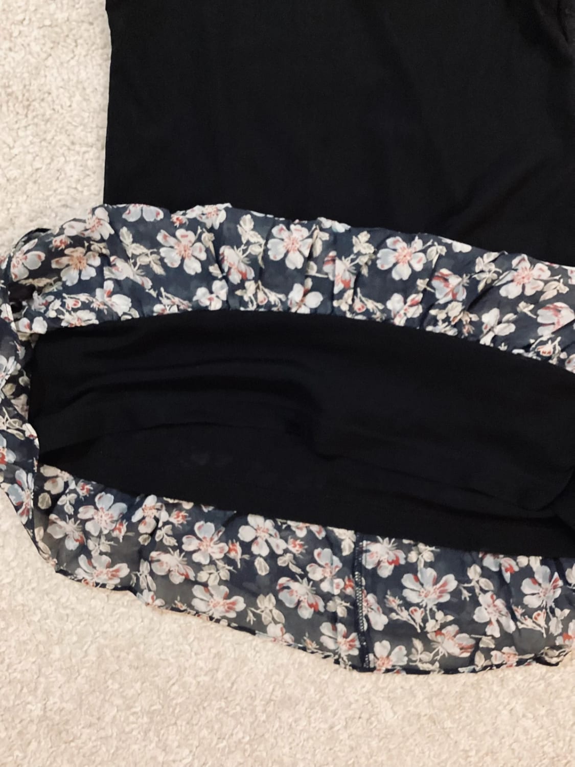 Robe 4A Noir et Violet - Fille