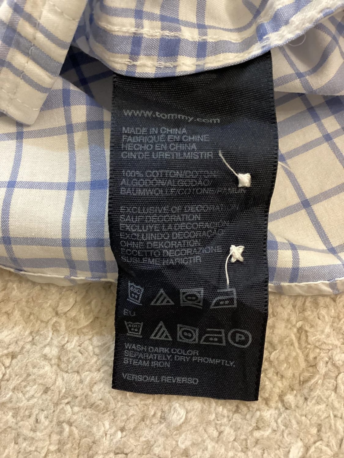 🤍 Tommy Hilfiger Overhemd - Heren S/P