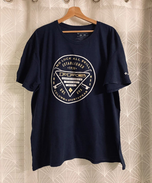 💙 Camiseta Columbia - Hombre L