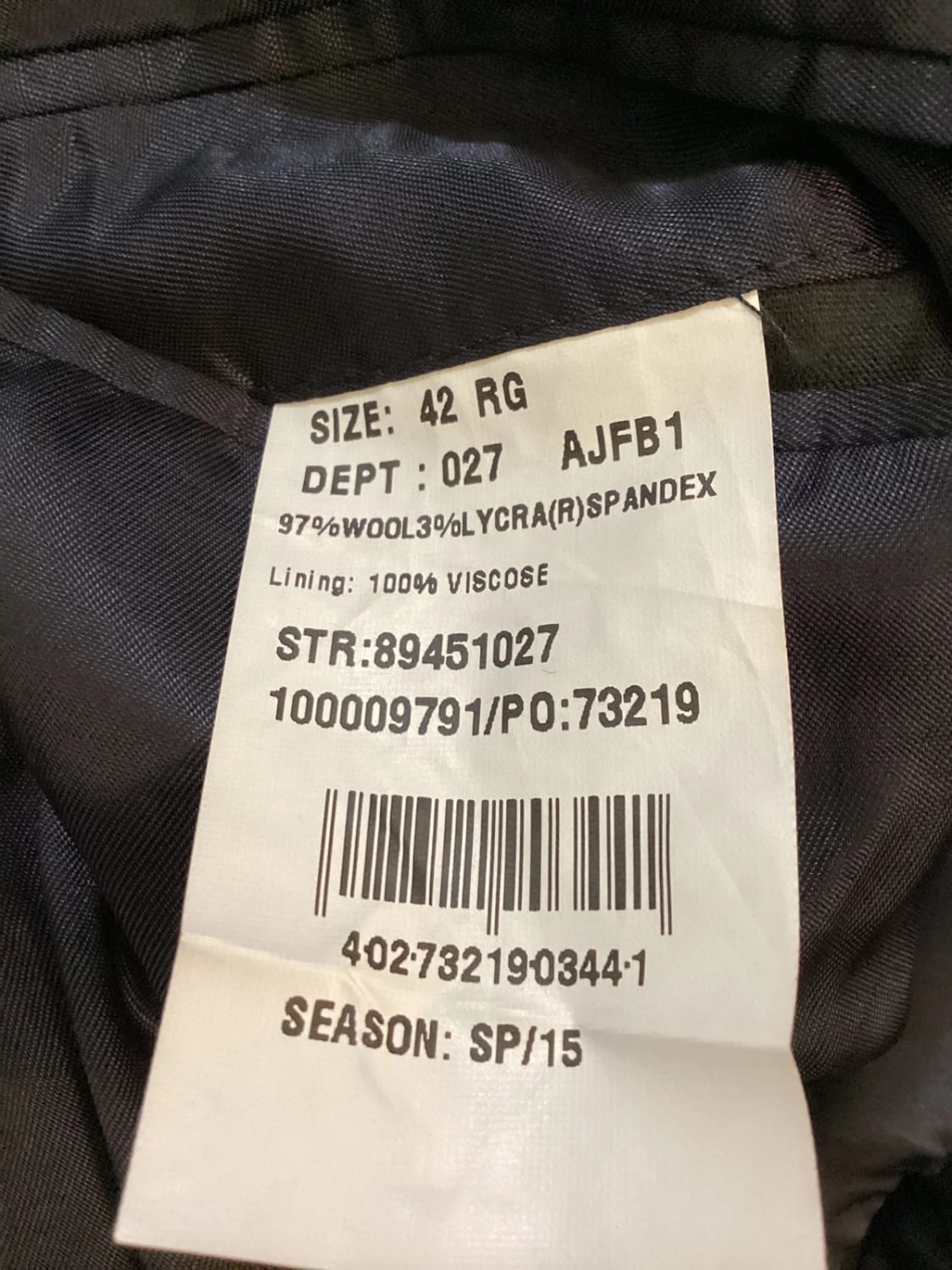 Blazer Brooks Brothers 42R (L) - Très Bon État