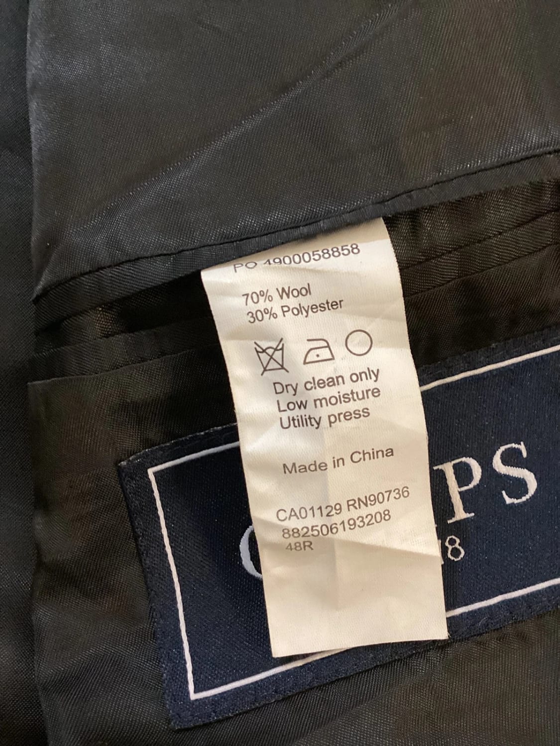 Blazer Chaps 48R (L) - Très Bon État