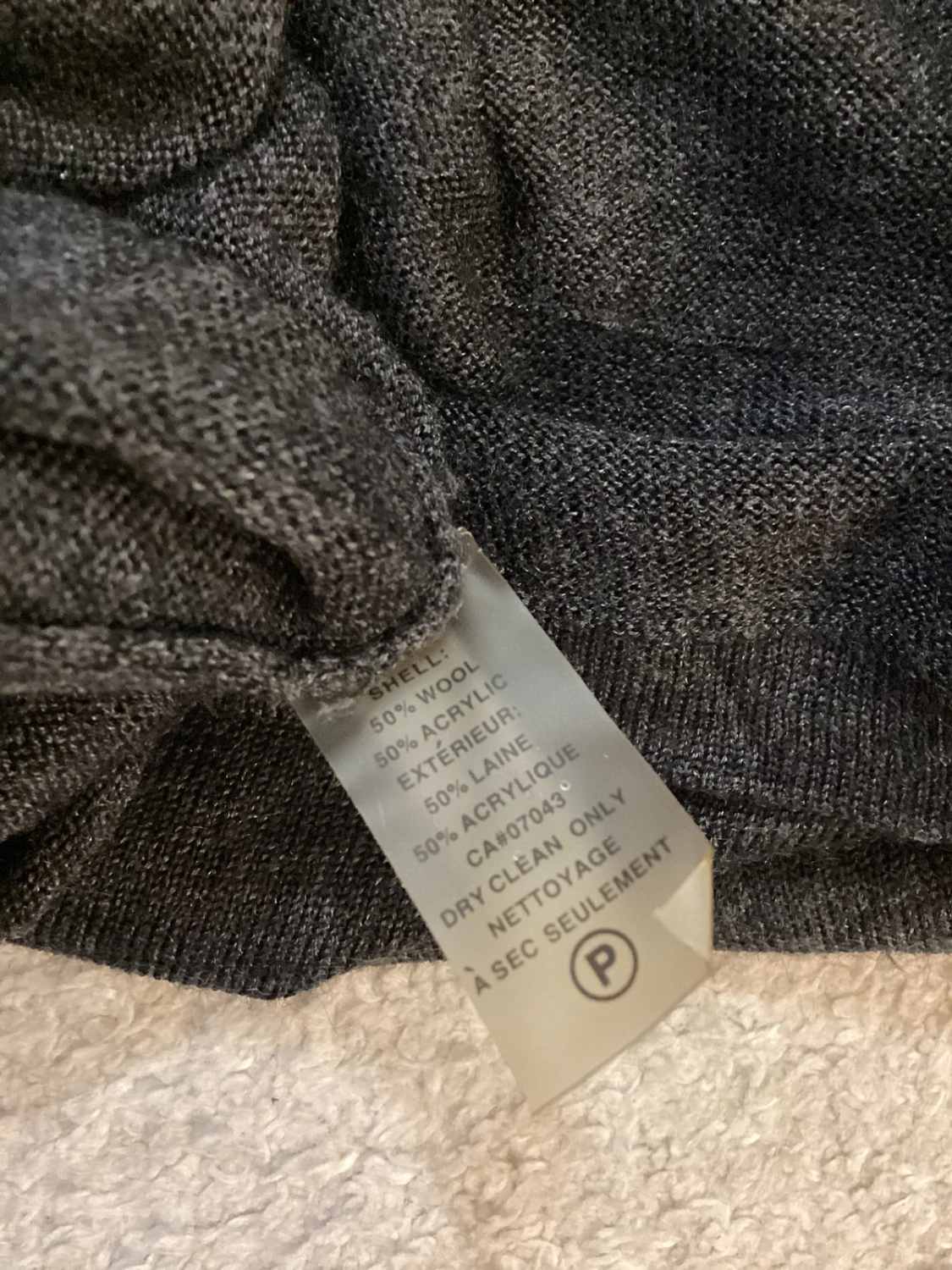 Débardeur Sweat Calvin Klein Femme - Sans Manches - Laine/Acrylique - M