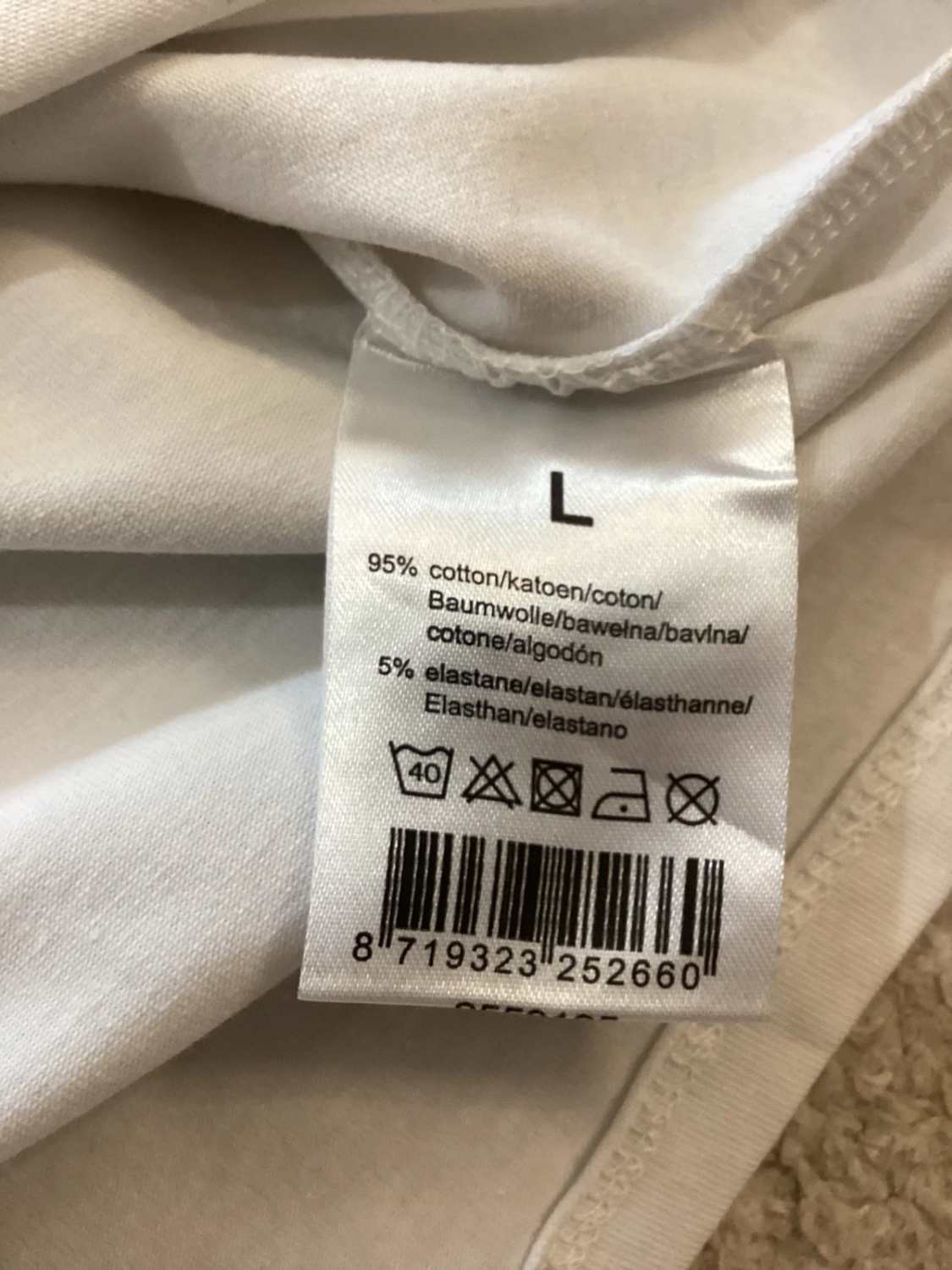 🤍 Top Dolce Bella à Bretelles - Blanc - Taille L - Coton/Elastane