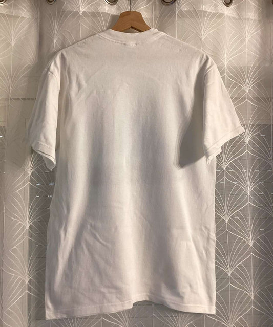 T-shirt Adidas Homme - Blanc - Taille M - Coton