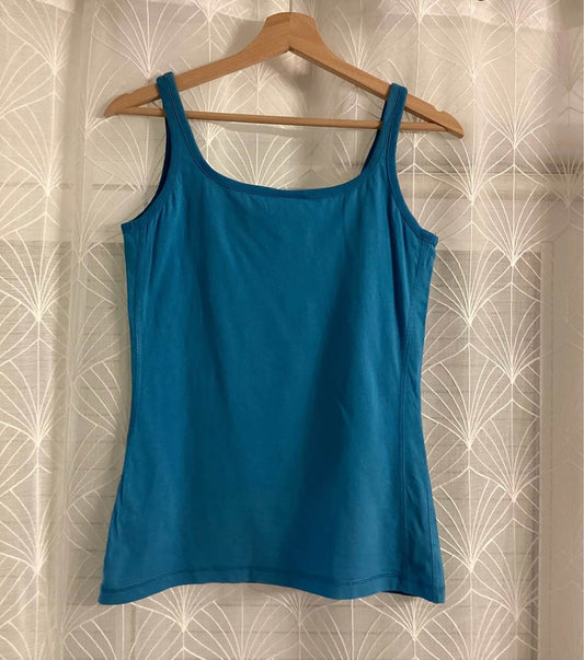 Camiseta sin mangas Champion - Turquesa y Azul - Talla M