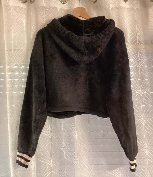 🖤 Pull Polaire Crop Top Champion - Noir - Taille M