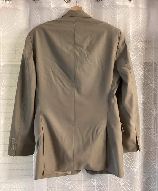 Chaps Men's Blazer - Beige - Size S