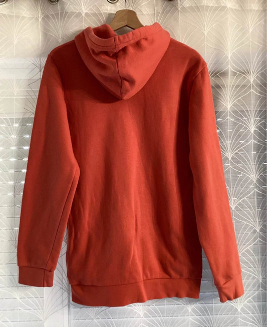 🍑 Pull à Capuche Adidas - Corail avec Poches - Taille XS