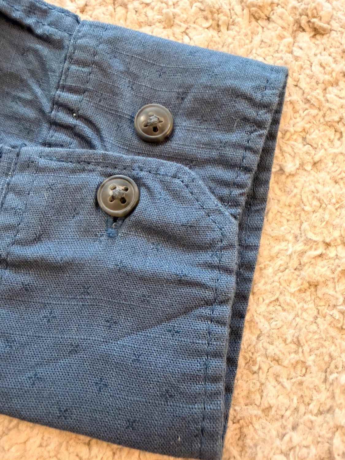 Camicia Wrangler Vintage Wash - Motivo Navy - Taglia M