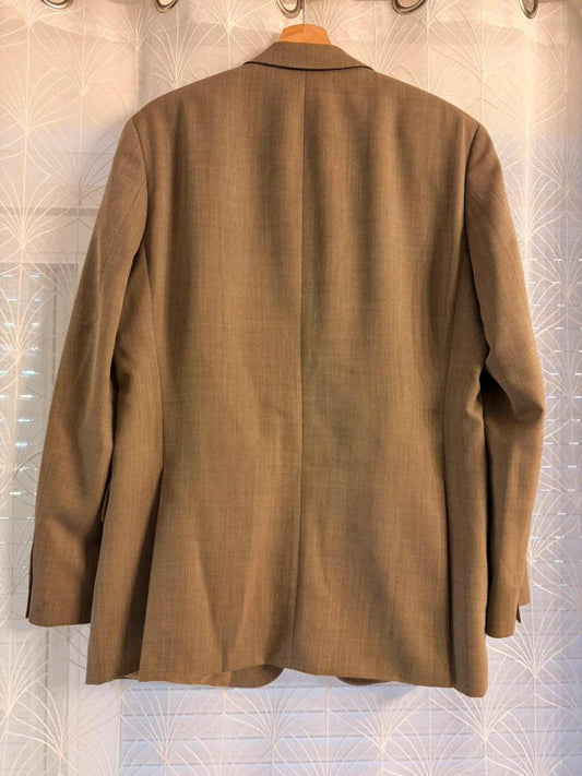 Hugo Boss "Scorsese" Blazer Khaki Wool/Silk - Cinematic & Distinguished