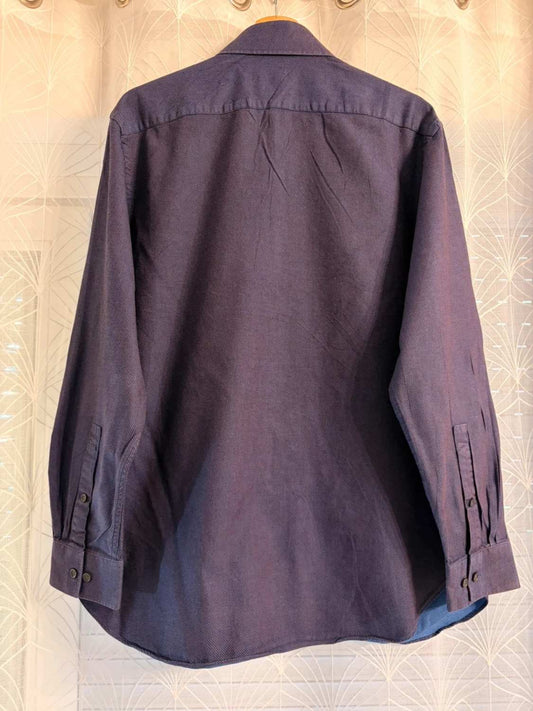 💜💙 Camicia Michael Kors Uomo Slim Fit - Viola & Azzurro - Taglia L