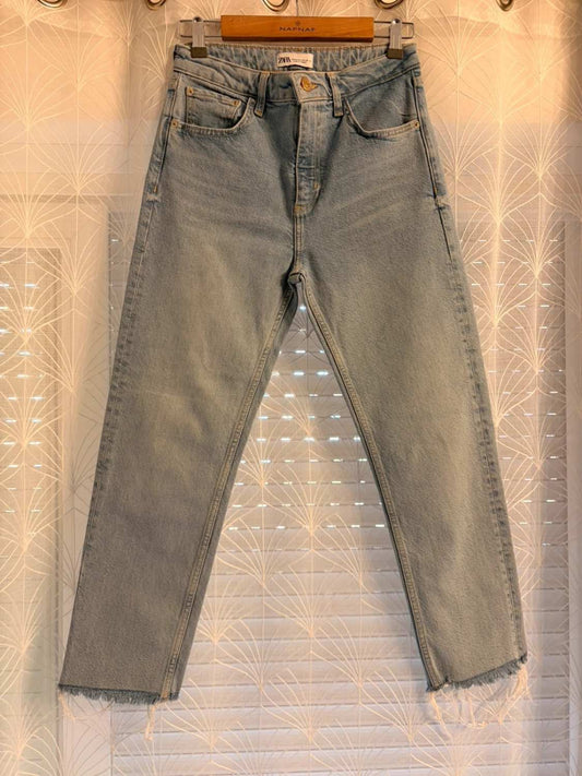 Jeans Zara Join Life Bleu Clair - Taille S