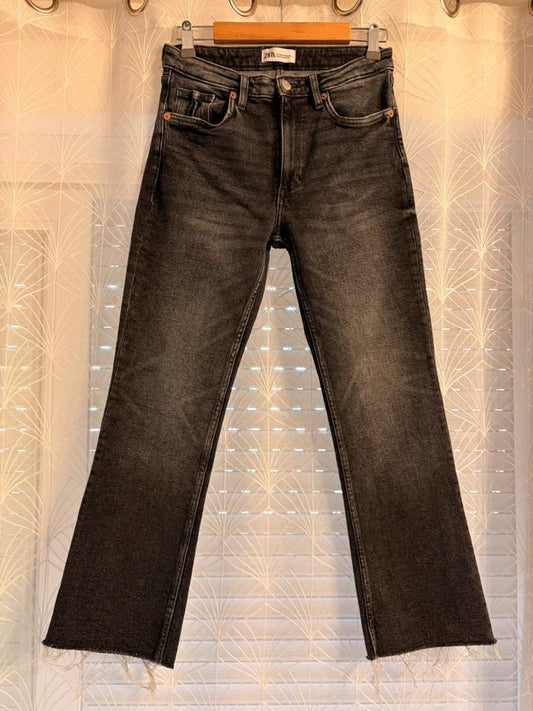 Jeans Zara Gris Foncé - Taille XS