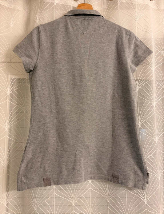 Polo Tommy Hilfiger Femme Slim Fit - Gris - Taille L