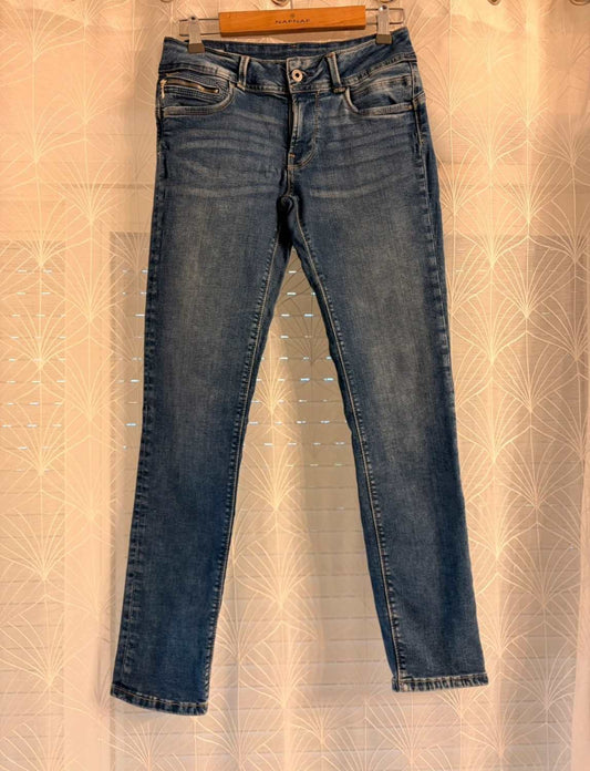 Jeans Pepe Jeans "Newbrooke" Slim Mid Waist Bleu - Taille W28