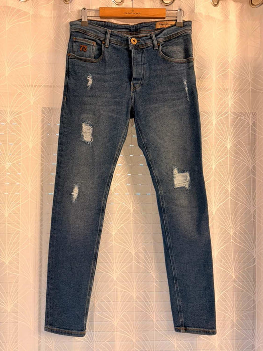 Jeans Pepe Jeans "Khakis & Twills" Troués Bleu - Taille W33