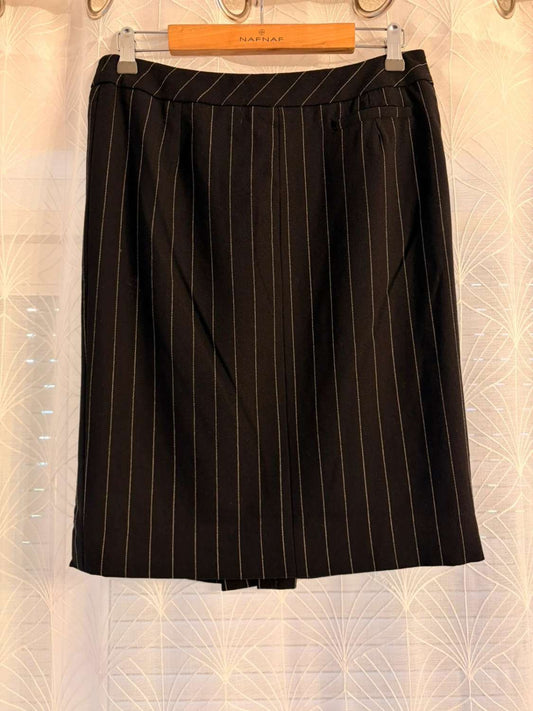 Jupe Marella à Rayures Noir/Blanc - Taille M