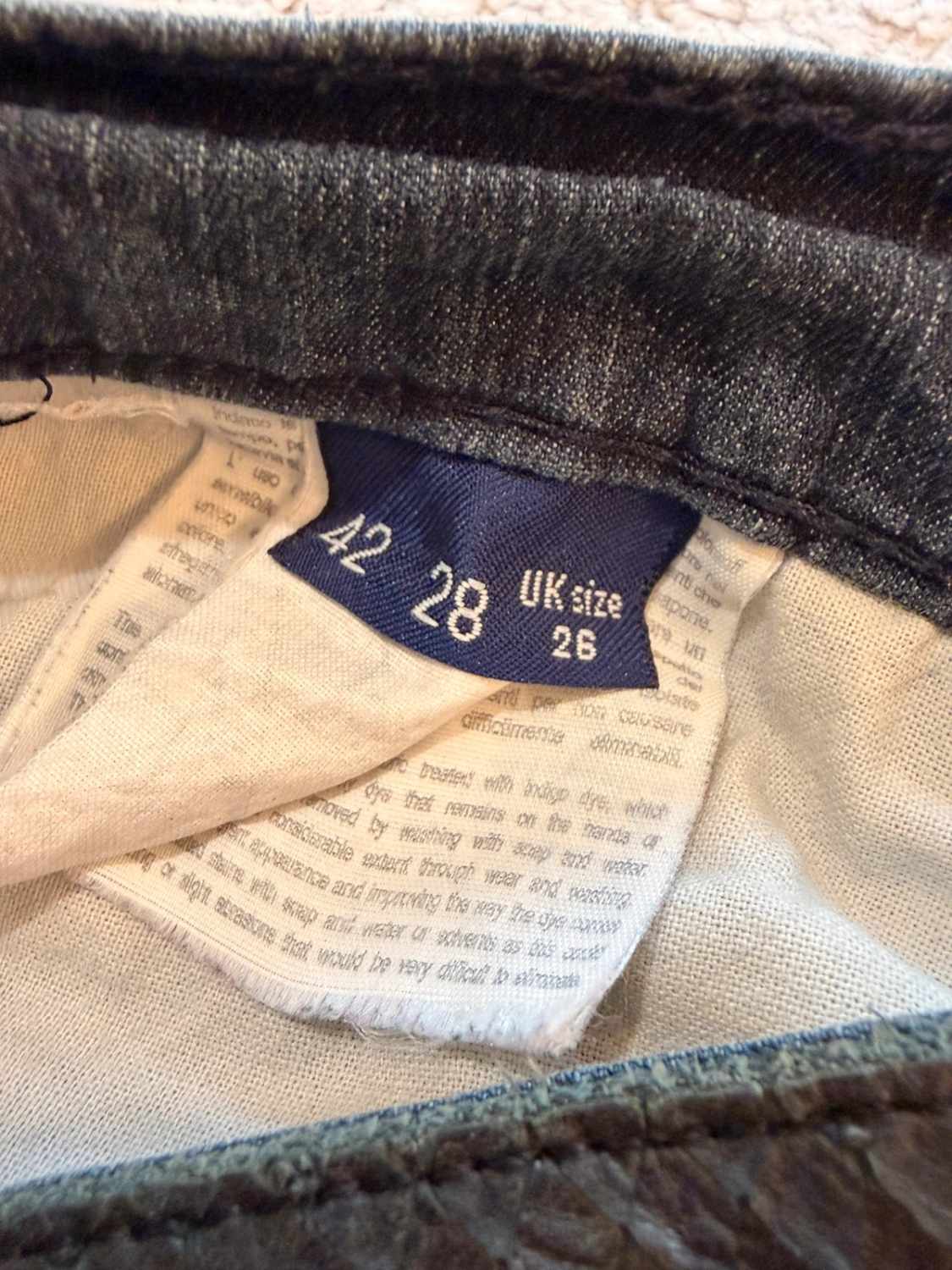 Jeans Trussardi Jeans Gris Foncé - Taille W26