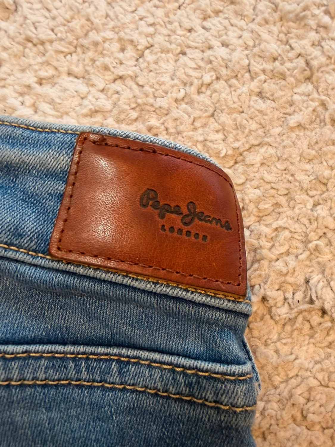 Jeans Pepe Jeans Skinny High Waist "Regent Power Flex" Bleu - Taille W24