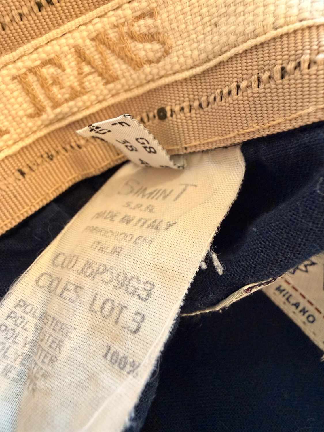 Pantalon Armani Jeans Chino Marine - W32