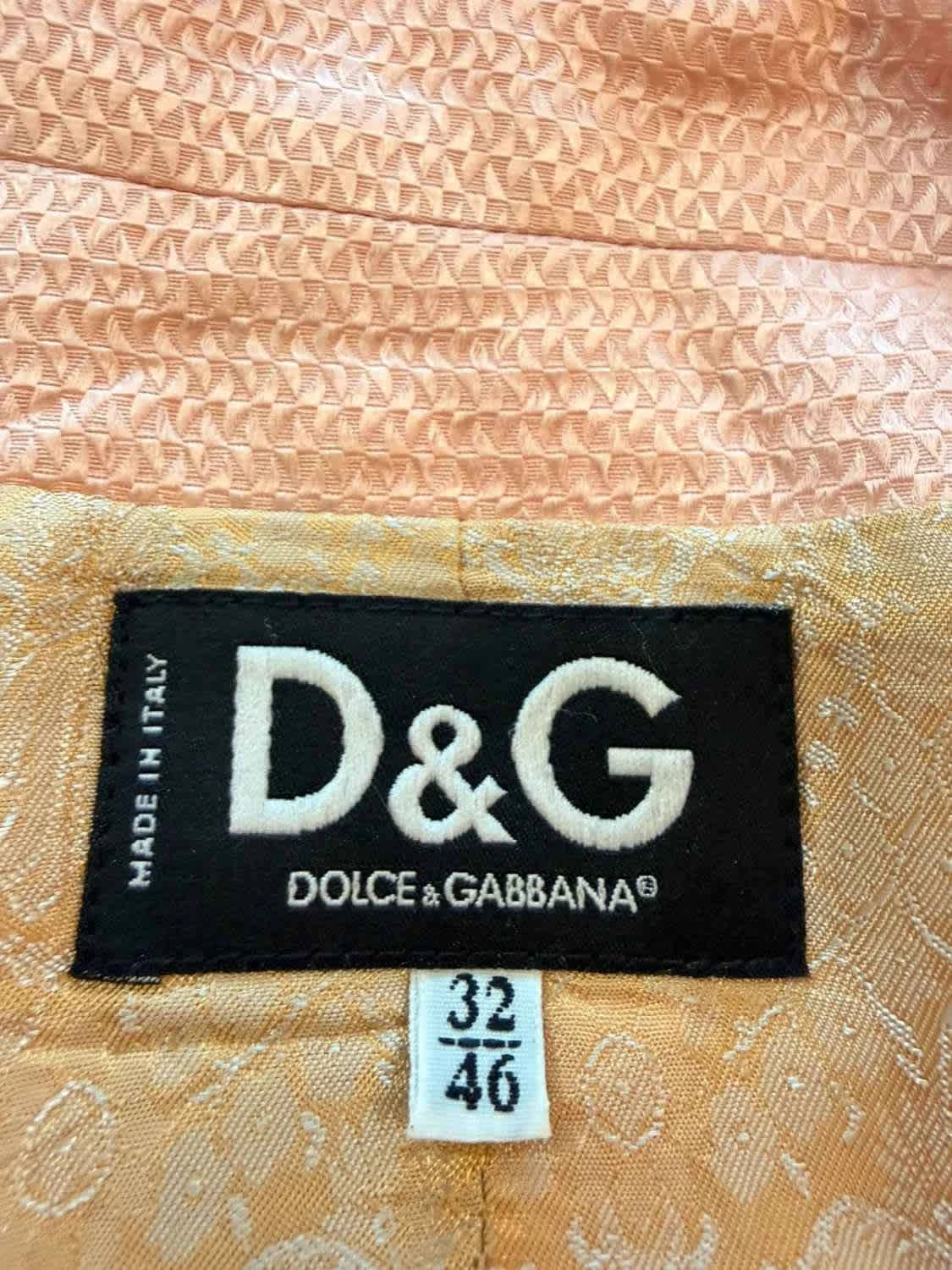 Blazer Dolce&Gabbana Rose - Audace & Haute Couture