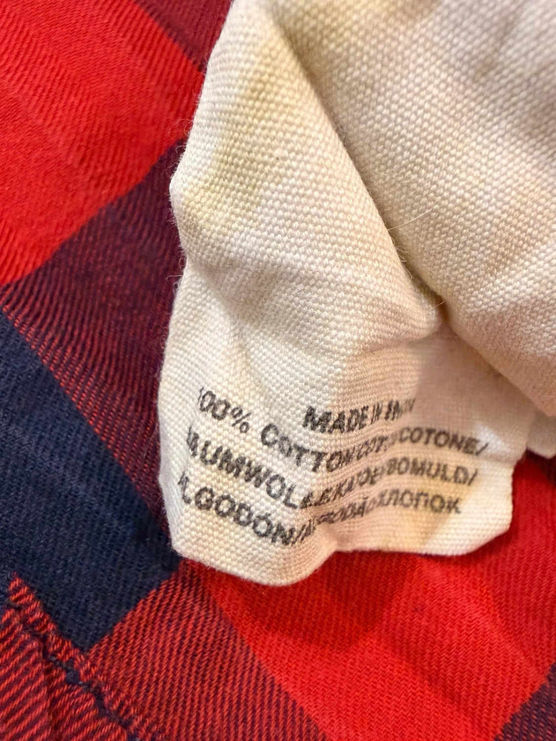 Chemise Ralph Lauren Denim & Supply à Carreaux Marine/Bordeaux/Rouge - Luxe Décontracté