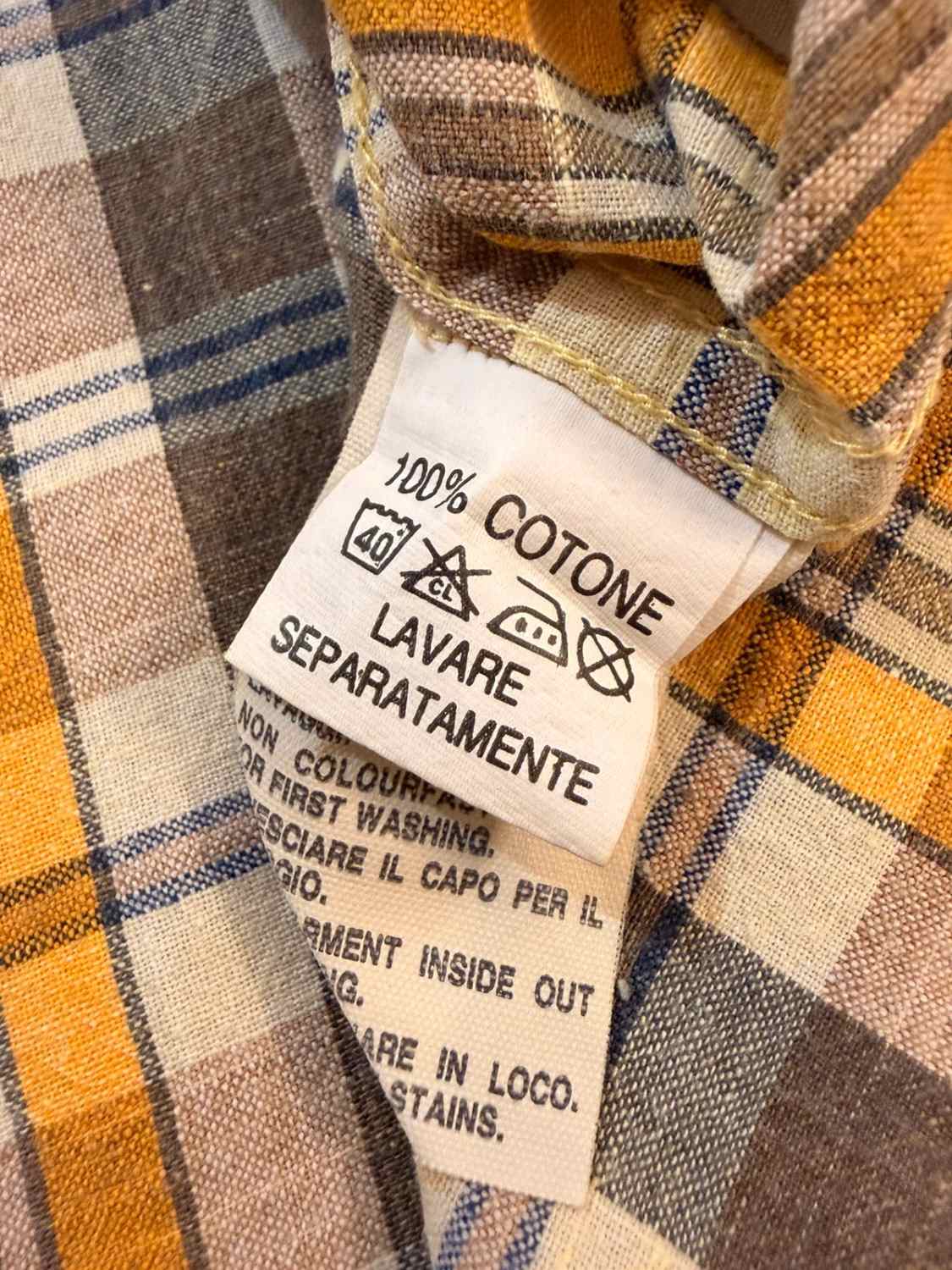 🟡🤠 Chemise Marlboro Classics à Carreaux Jaune/Gris - Iconique & Robustesse