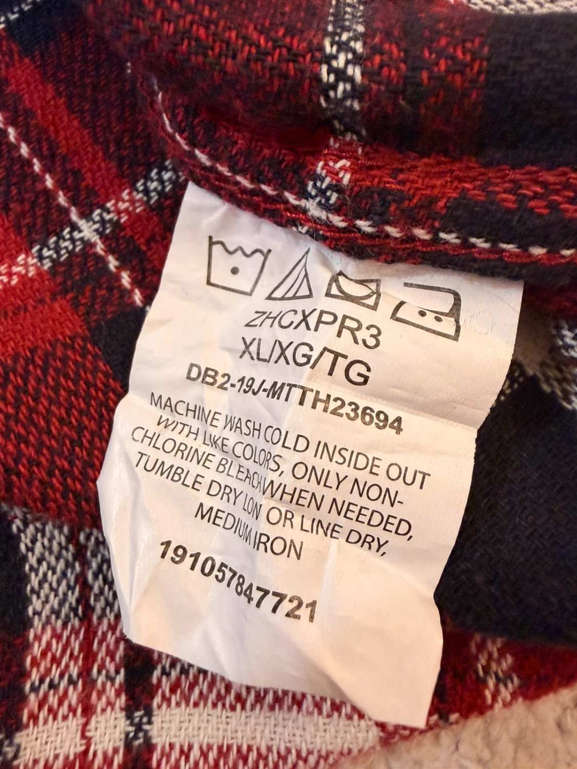 🍷 Chemise Wrangler Authentics Flannel à Carreaux Bordeaux/Noir/Blanc - Chaud & Rustique