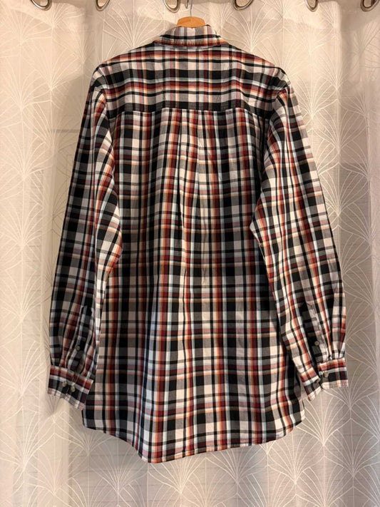Camisa Wrangler Rugged Wear Resistente a Rugas xadrez