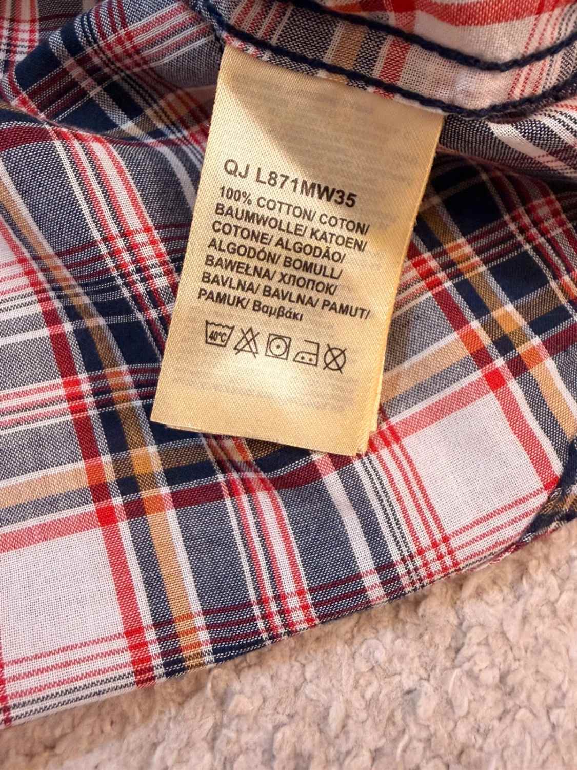 Lee Slim Fit Short Sleeve Plaid Shirt - Modern Western Style