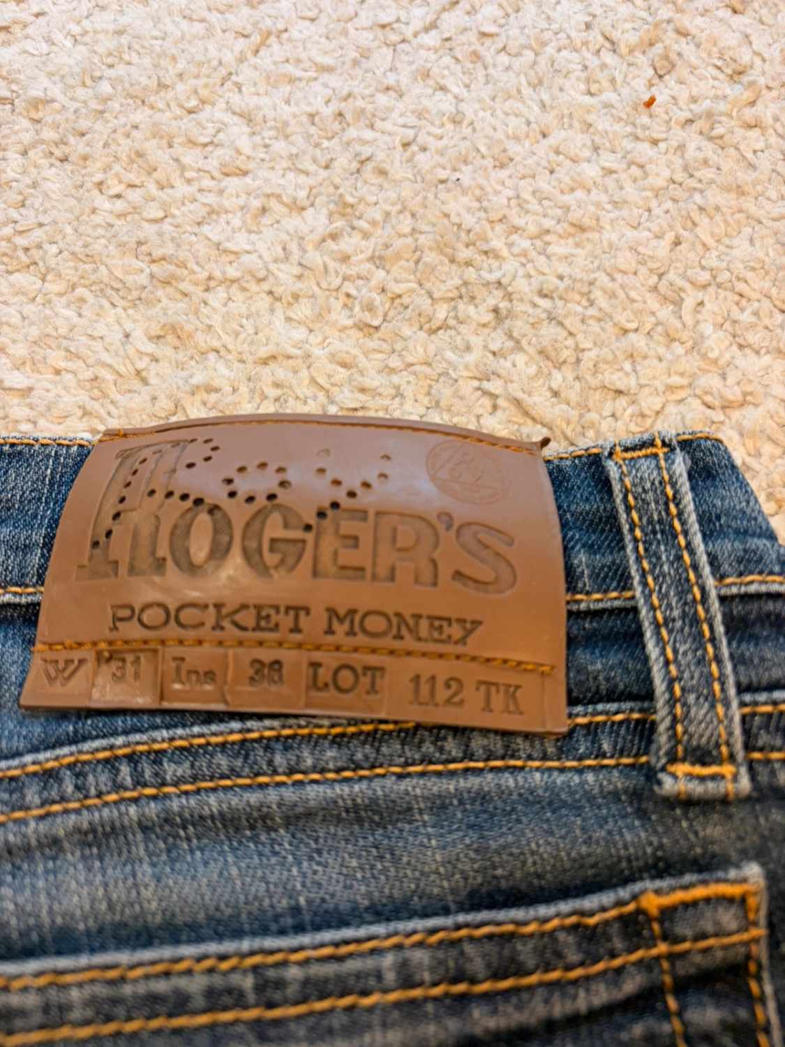 Jeans Roy Roger's Bleu - Taille W31
