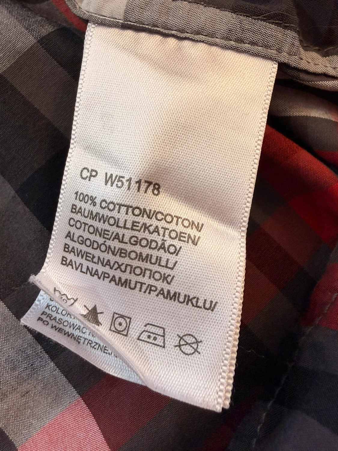 Chemise Wrangler Homme à Carreaux - Kaki/Rouge/Blanc - Taille XXL