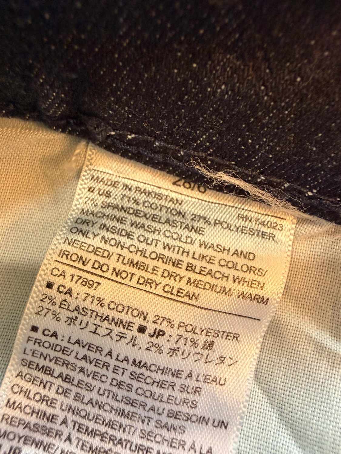 Jeans Banana Republic Skinny Haute Taille - Taille 28