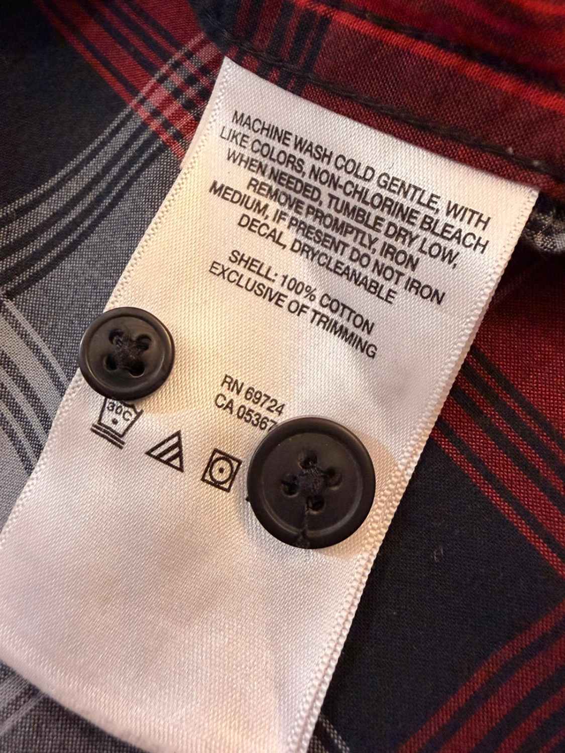 Chemise Columbia à carreaux Noir, Gris, Bordeaux & Rouge - XL