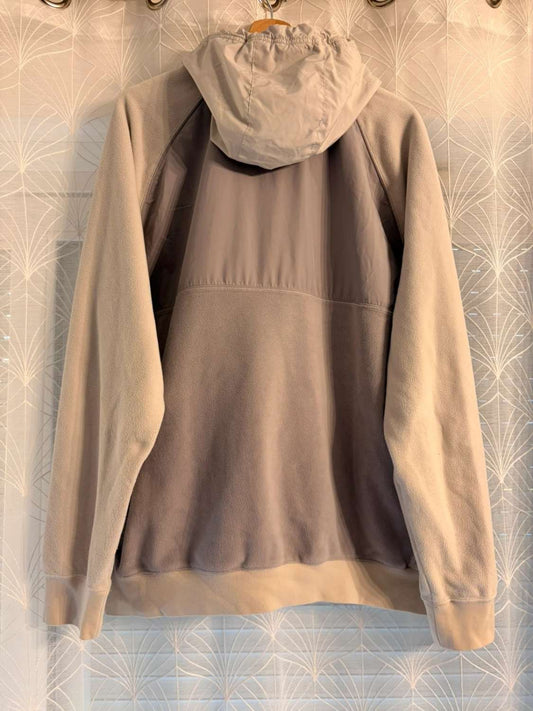 🧣🤍 Survêtement Nike Polaire Gris/Crème - Confort Chaud & Complet