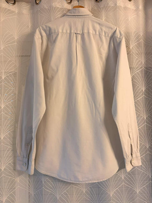 Timberland Men's L/G Shirt | Impeccable White | Premium Cotton | Chic Slim Fit