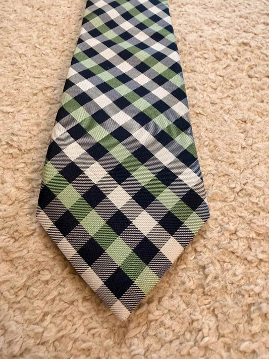 👔 Cravate Tommy Hilfiger - Soie - Carreaux
